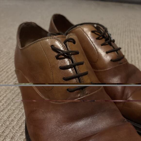 Magnanni Saffron Lace-Up Oxford Cuero Brown Leather Shoes 11M Made in Spain main image 5